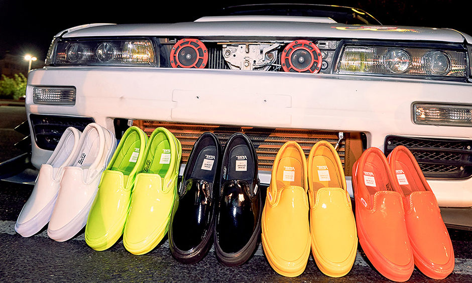 Opening Ceremony 与 Vans 打造罕见漆皮 Slip-On 系列