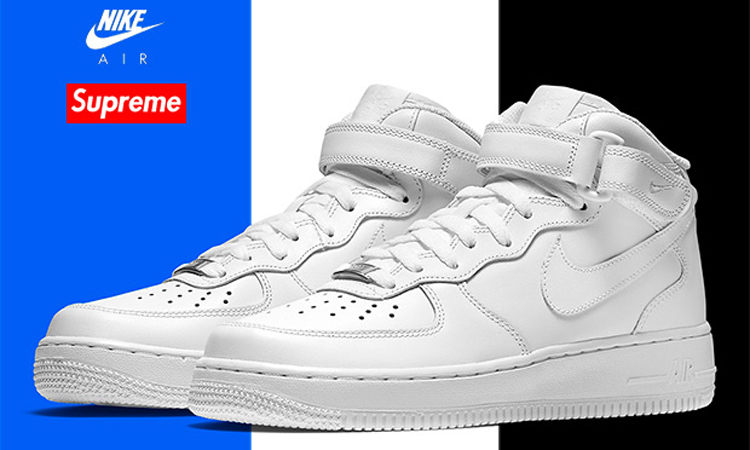 Supreme x Nike 联名 Air Force 1 Mid 将于明年 1 月发售