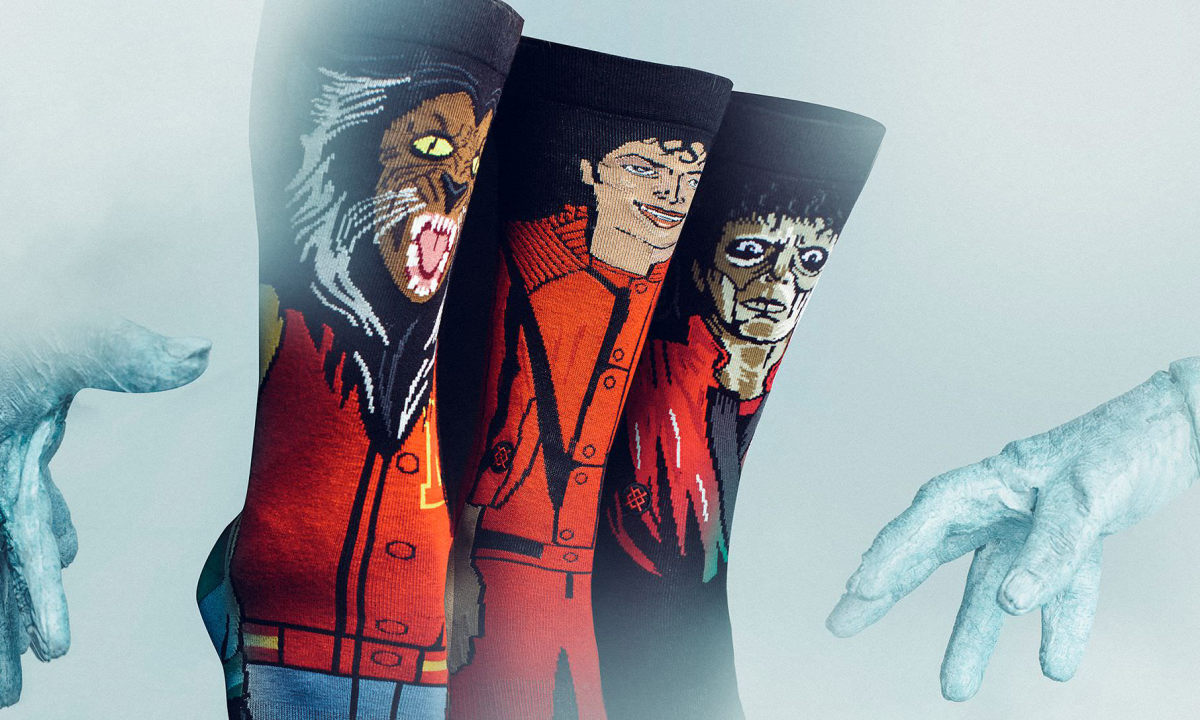 《THRILLER》35 周年纪念，Stance 打造 Michael Jackson 别注袜子系列