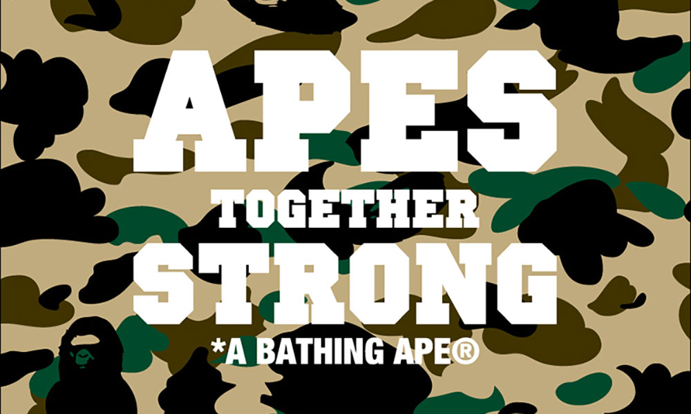 A BATHING APE® 推出 “APES TOGETHER STRONG” 别注系列