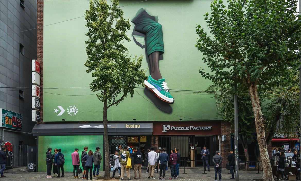 Tyler The Creator 现身 Golf Le Fleur x Converse 韩国发售现场