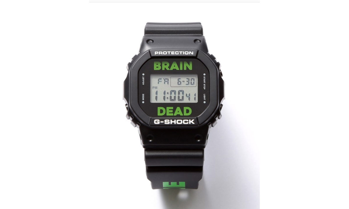 Brain Dead x G-SHOCK 推出限定别注手表