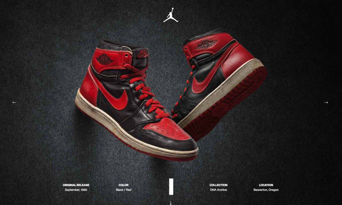 线上 Air Jordan 圣经，Jordan Brand 展示历代全系列球鞋