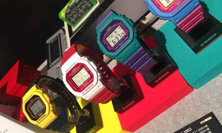 迎接 35 周年，G-SHOCK 推出 “THROW BACK 1983” 系列