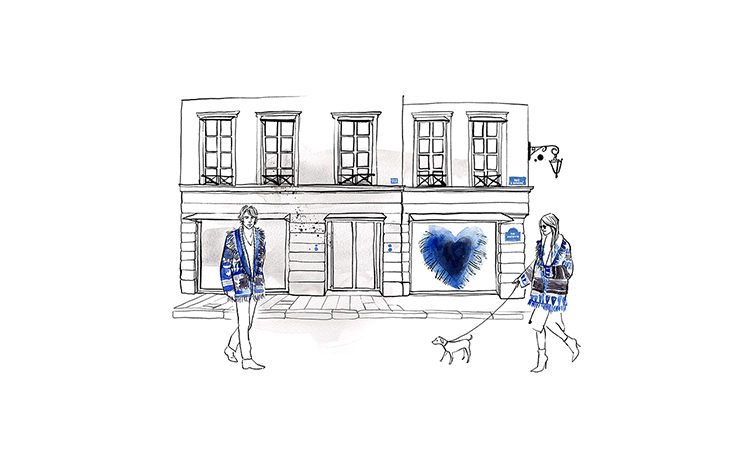 Unisex 针织开衫，colette 与 Alanui 推出联名单品
