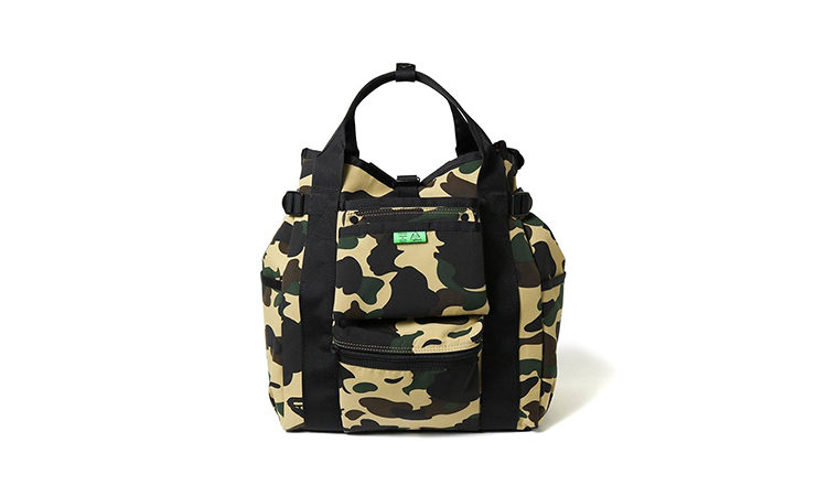 招牌迷彩，BAPE®︎ x PORTER 2017 秋冬包袋系列