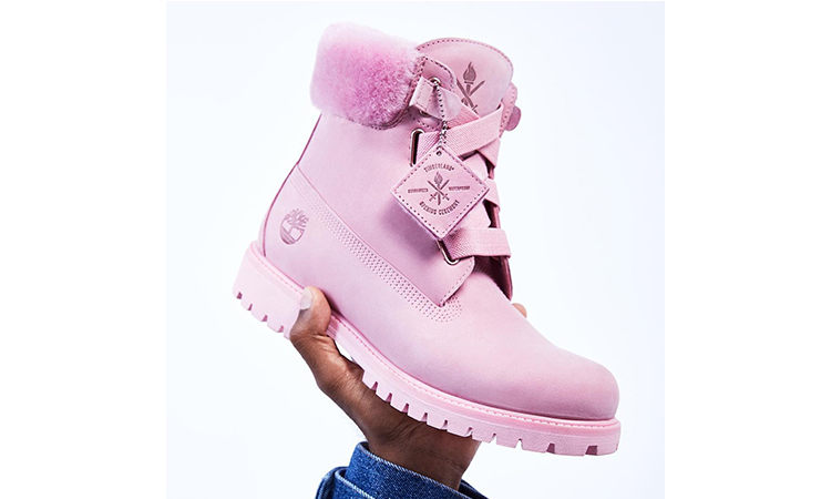 Timberland × Opening Ceremony 打造 “婴儿粉” 冬季靴款