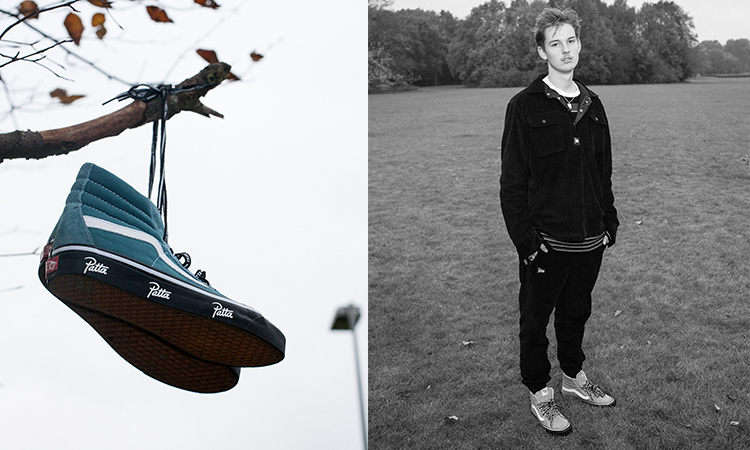 “蓝橙补色”，Patta x Vans 联名款 Sk8-Hi 登场