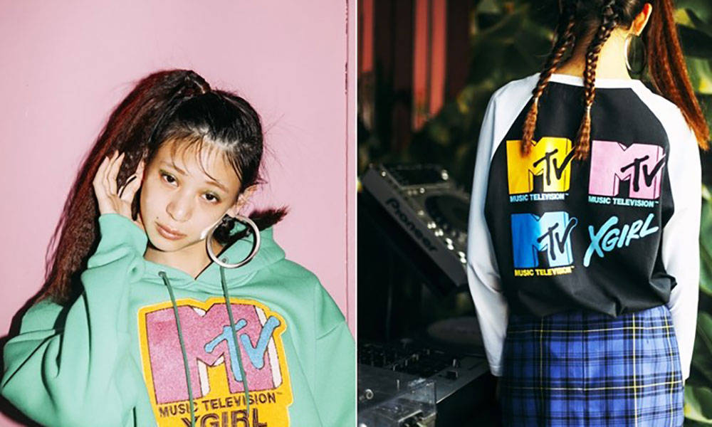XGIRL 携手 MTV 打造联乘别注系列单品。