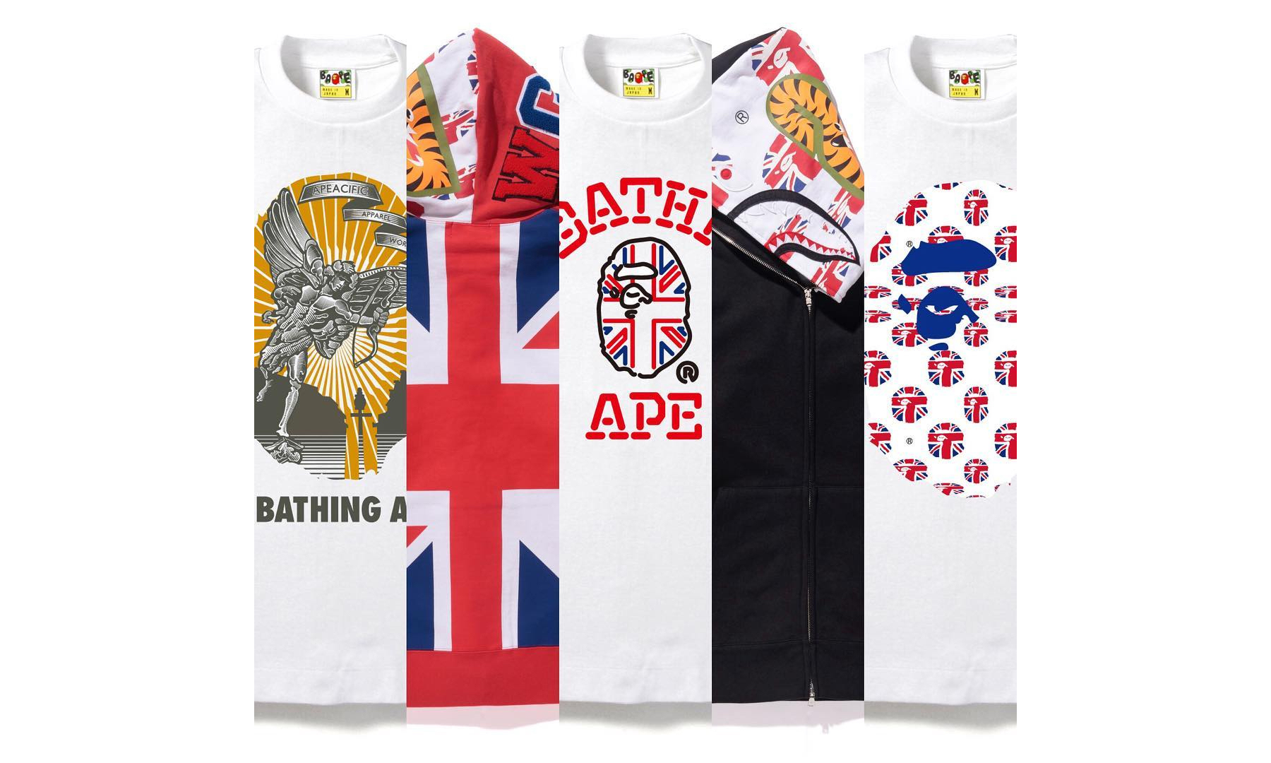 A BATHING APE® 打造英国元素限定系列