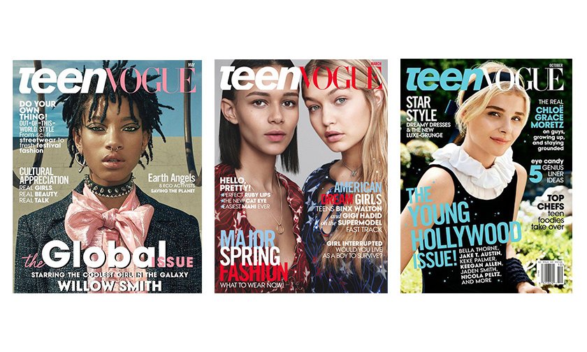 纸媒不好过？《Teen Vogue》宣布实体杂志停刊