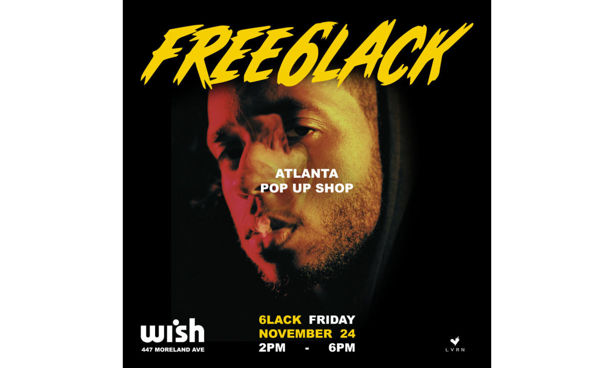 6LACK 发布黑色星期五特别系列