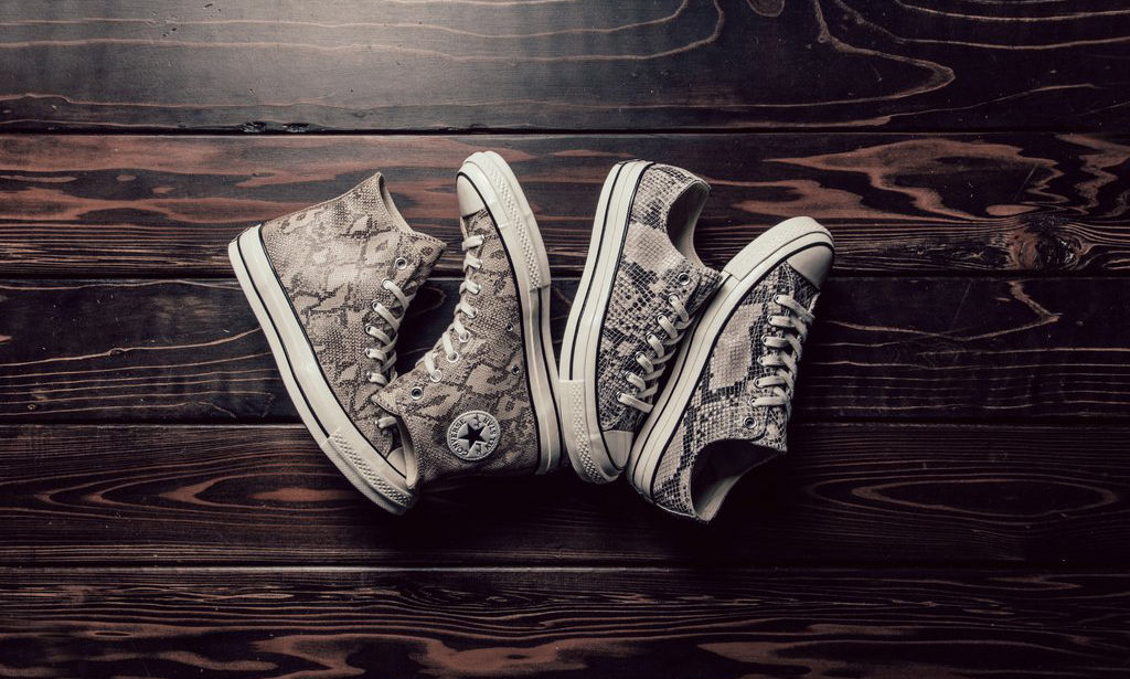 CONVERSE Chuck Taylor ’70 带来全新蛇皮设计