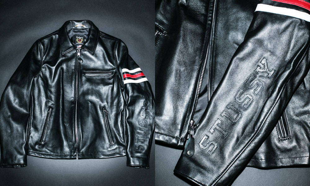 Stüssy x Schott NYC 联乘夹克释出