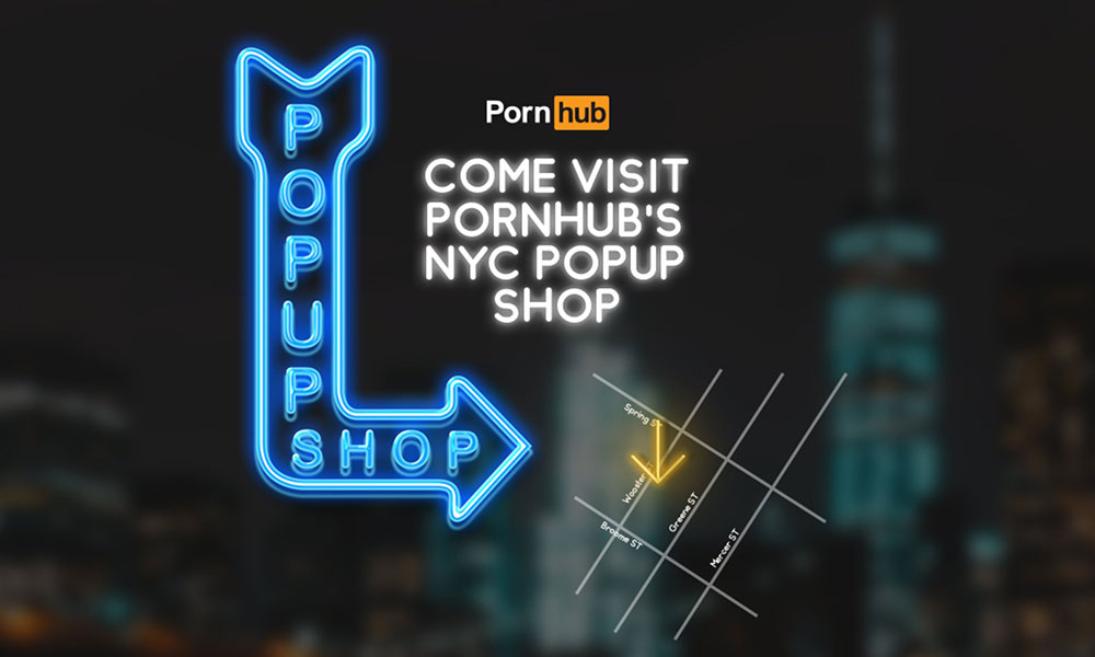 PornHub 要在今年的 “黑五” 开设首个 Pop-Up 店铺