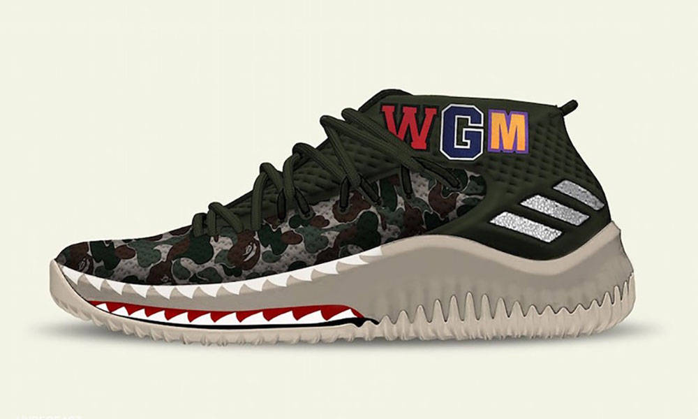 A BATHING APE® x adidas Dame 4 “Camo” 发售日期释出