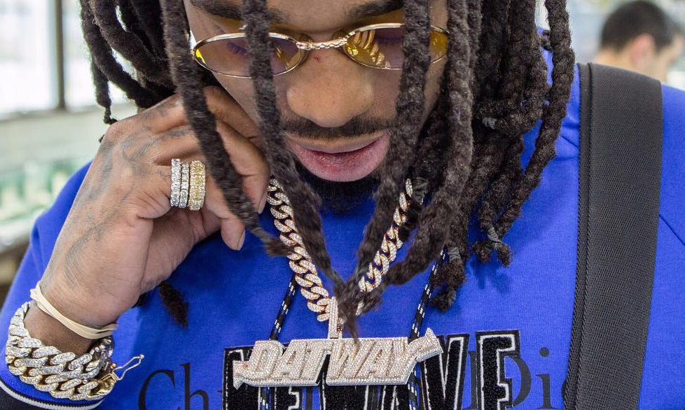 Quavo 最新 “Dat Way”  项链灵感来自快餐店 Subway