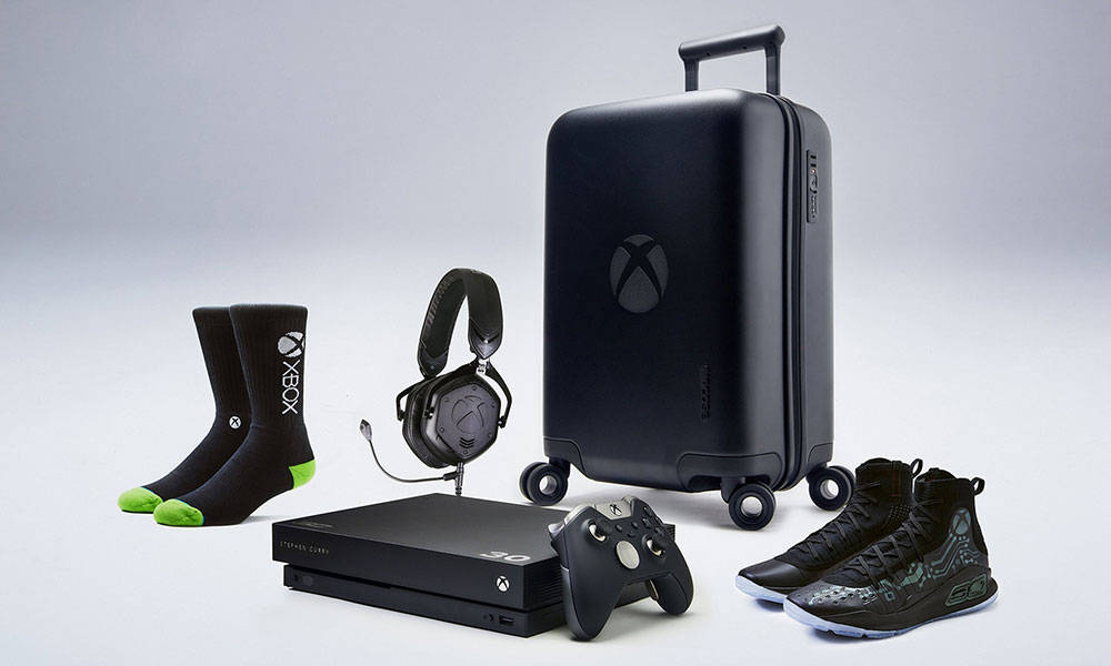 Under Armour 联手 Microsoft 推出 Curry 4 x Xbox One “More Power” 限定套装