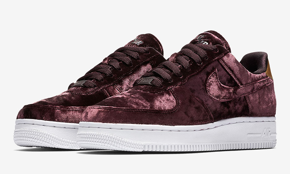 女性福利再临，Nike Air Force 1 Low 丝绒系列华丽登场
