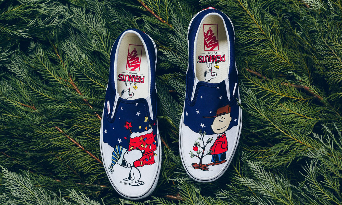Vans 联手《Peanuts》打造圣诞风格 Slip-on