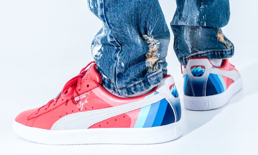 PUMA 联手 Pink Dolphine 打造 Clyde 全新配色