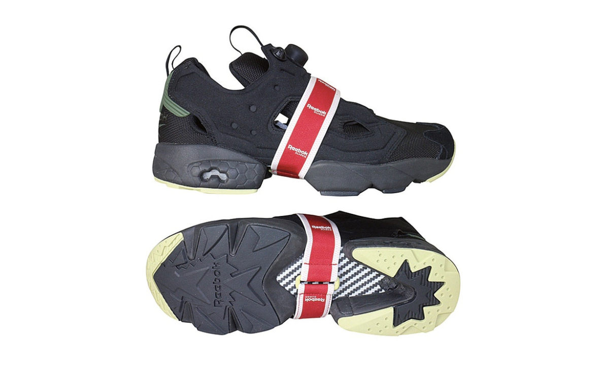 Reebok Instapump Fury 加上全新绑带