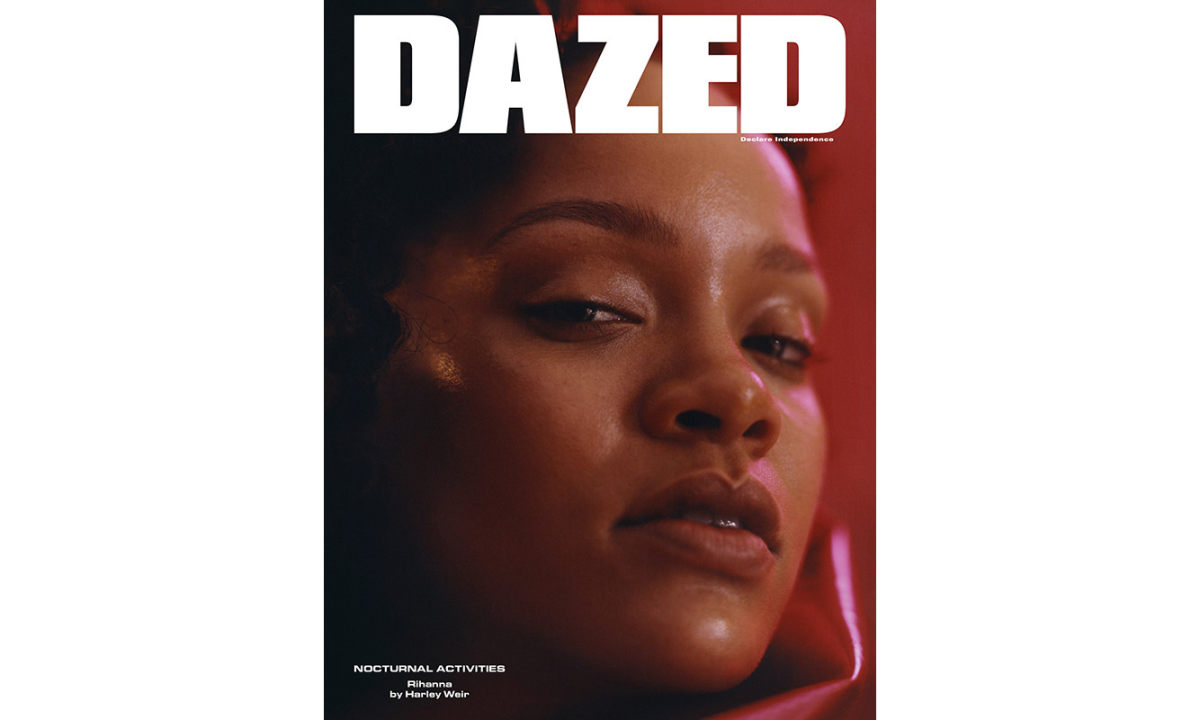 Rihanna 首次登上《DAZED》封面