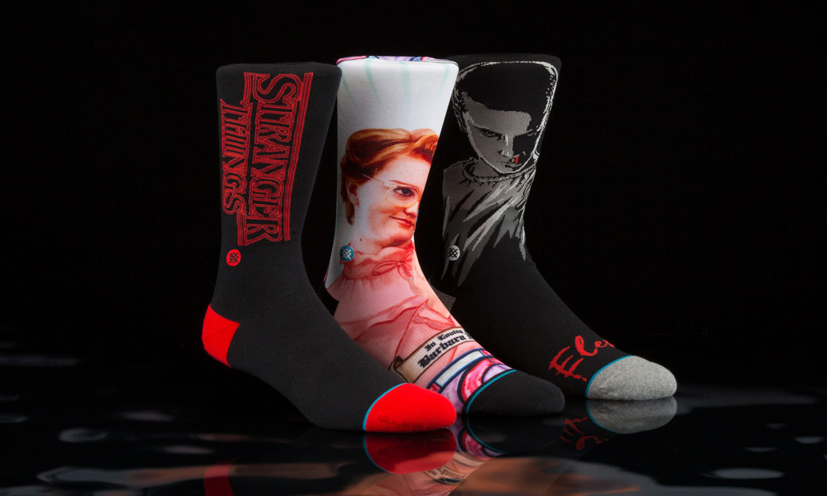 Stance 打造《怪奇物语》别注袜子系列