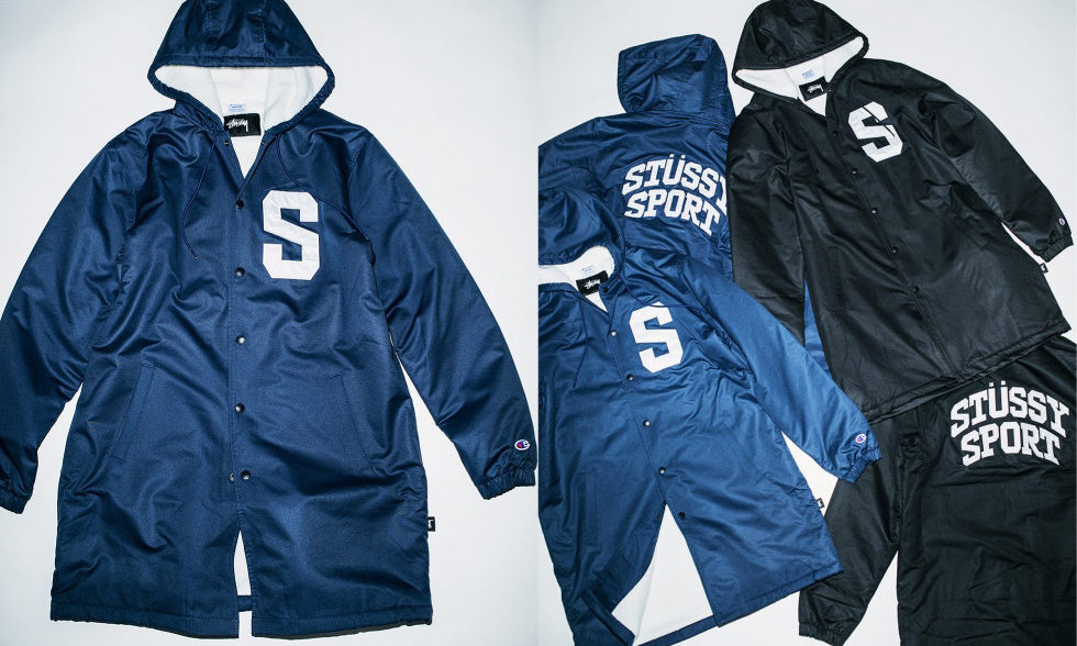 Stüssy x Champion 释出 2017 秋冬系列第四波单品