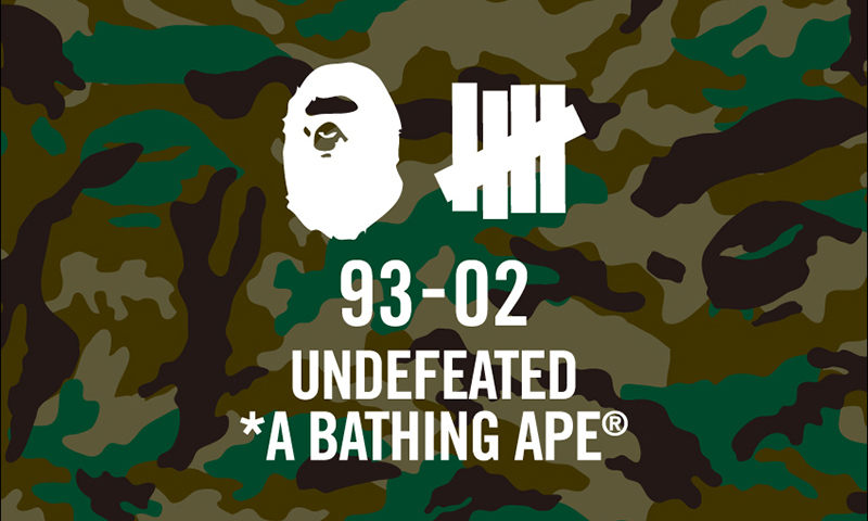 UNDEFEATED x A BATHING APE®︎ 重磅联乘即将于日本发售