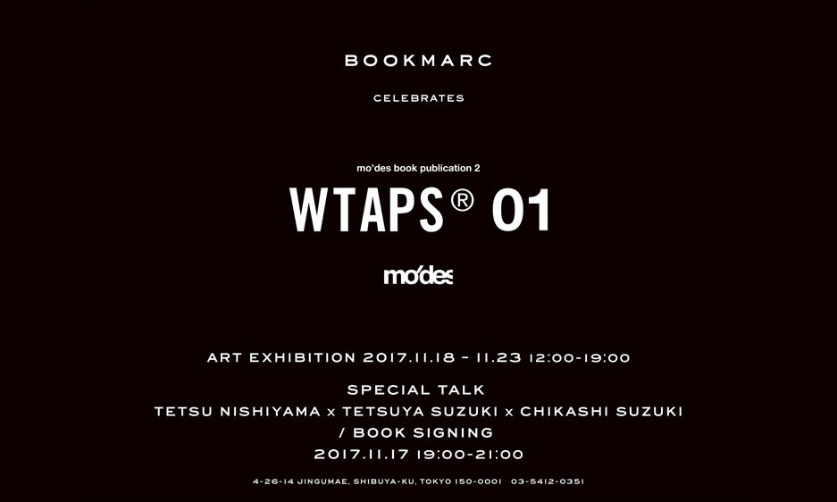 《WTAPS®01》即将举办特别艺术签售会