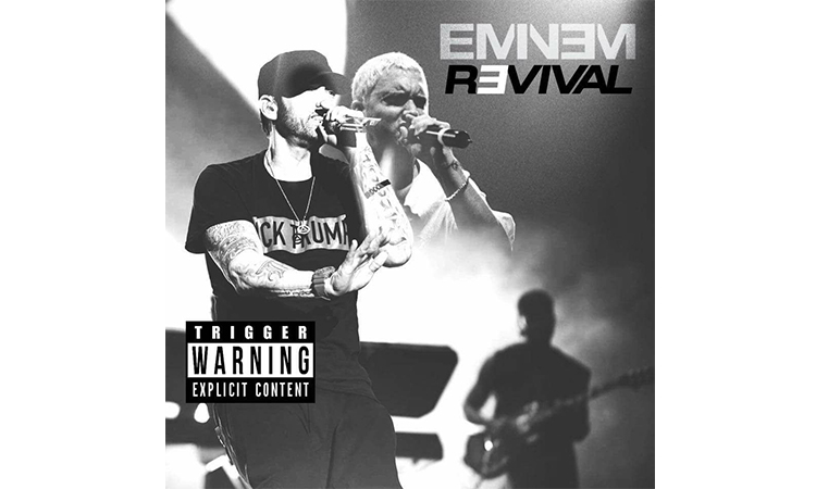Eminem 疑似公开了最新专辑《RƎVIVAL》，首支单曲 ”Walk On Water“ 即将发布？