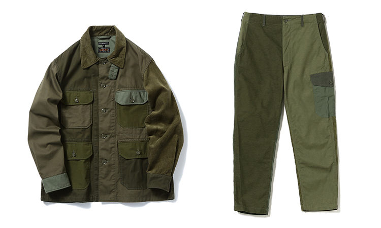 Engineered Garments 与 BEAMS PLUS 推出别注版套装