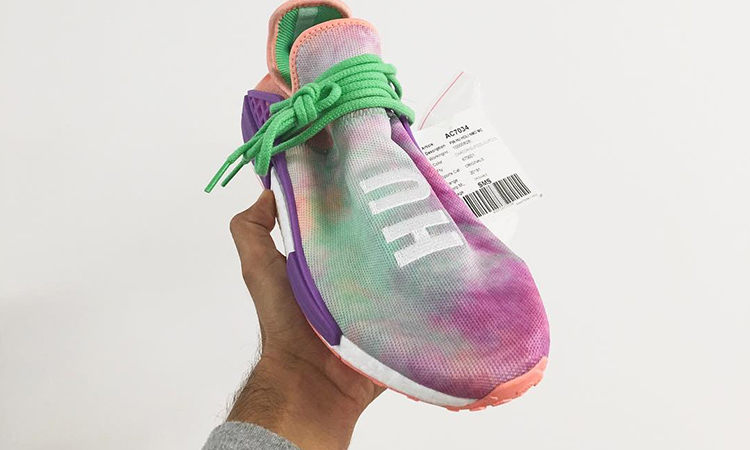 Pharrell Williams x adidas Originals Hu NMD 染色版本再次亮相