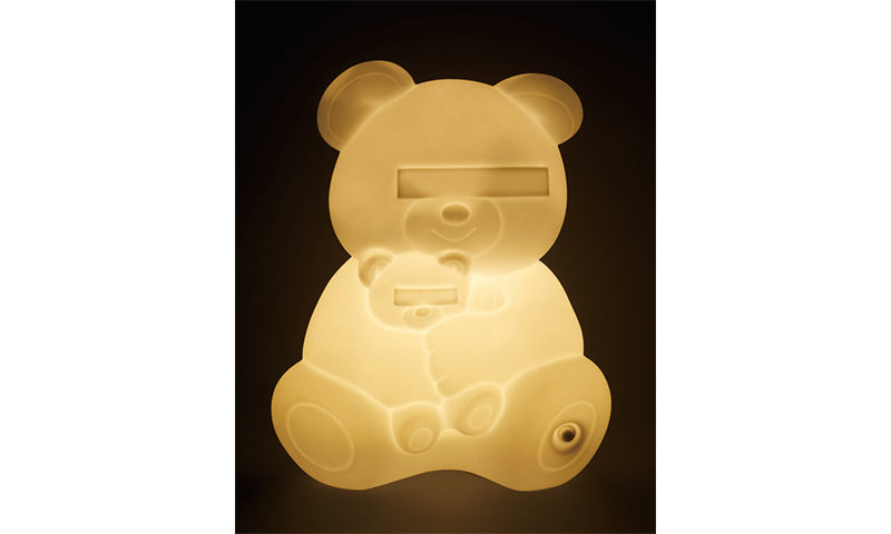 UNDERCOVER 携手 MEDICOM TOY 打造遮眼熊灯