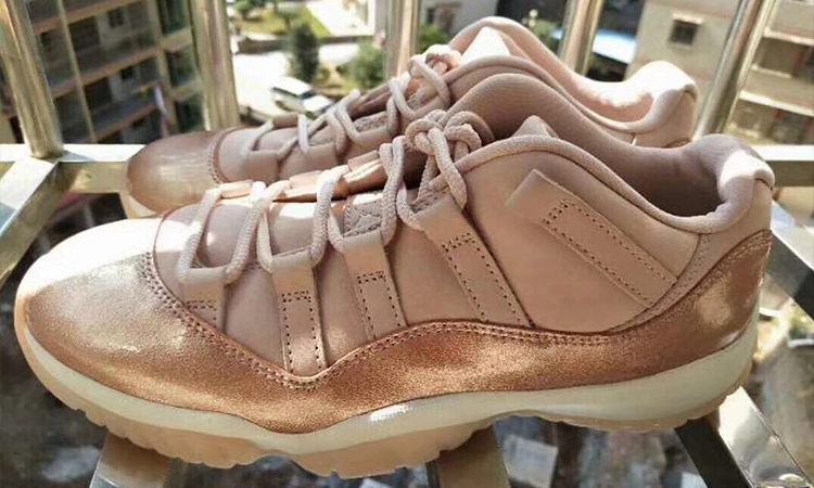 2018 款 Air Jordan XI Low “Rose Gold” 配色曝光