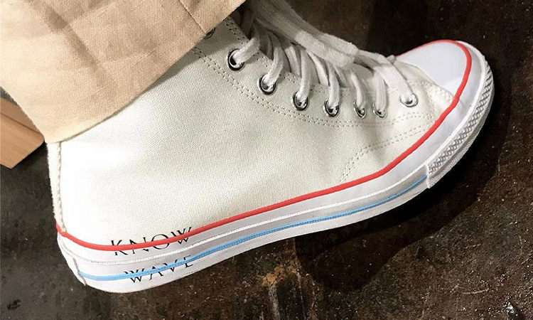 Aaron Bondaroff 上脚 KNOW WAVE x CONVERSE 联乘鞋款