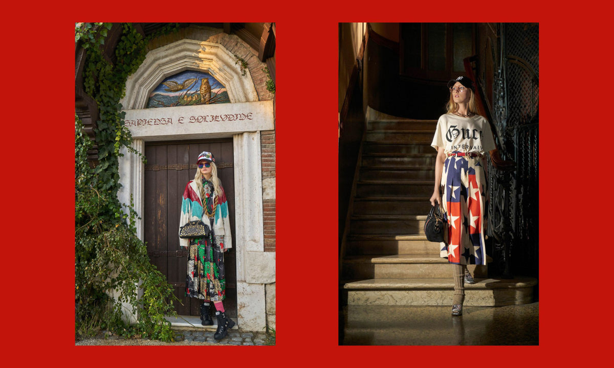 融合登山靴、棒球帽的 Gucci 2018 早秋系列