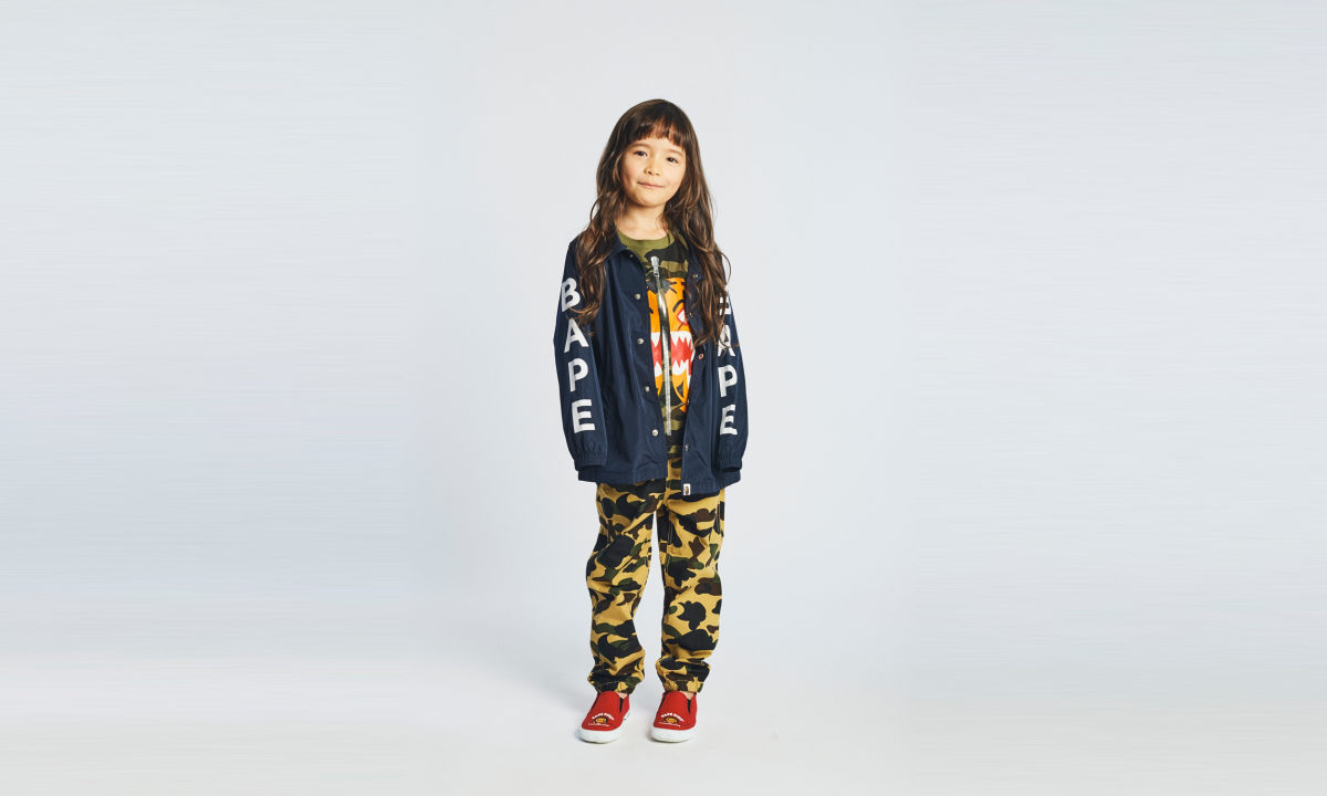 BAPE KIDS® 2018 春夏系列造型 Lookbook 发布