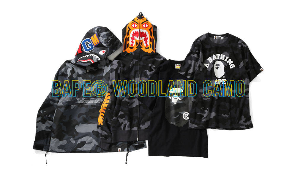 A BATHING APE® 正式推出 WOODLAND CAMO 系列