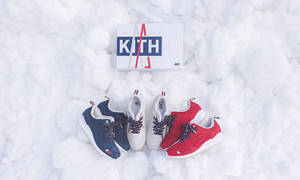 近赏 KITH x Moncler x ASICS Tiger 三方联名鞋款