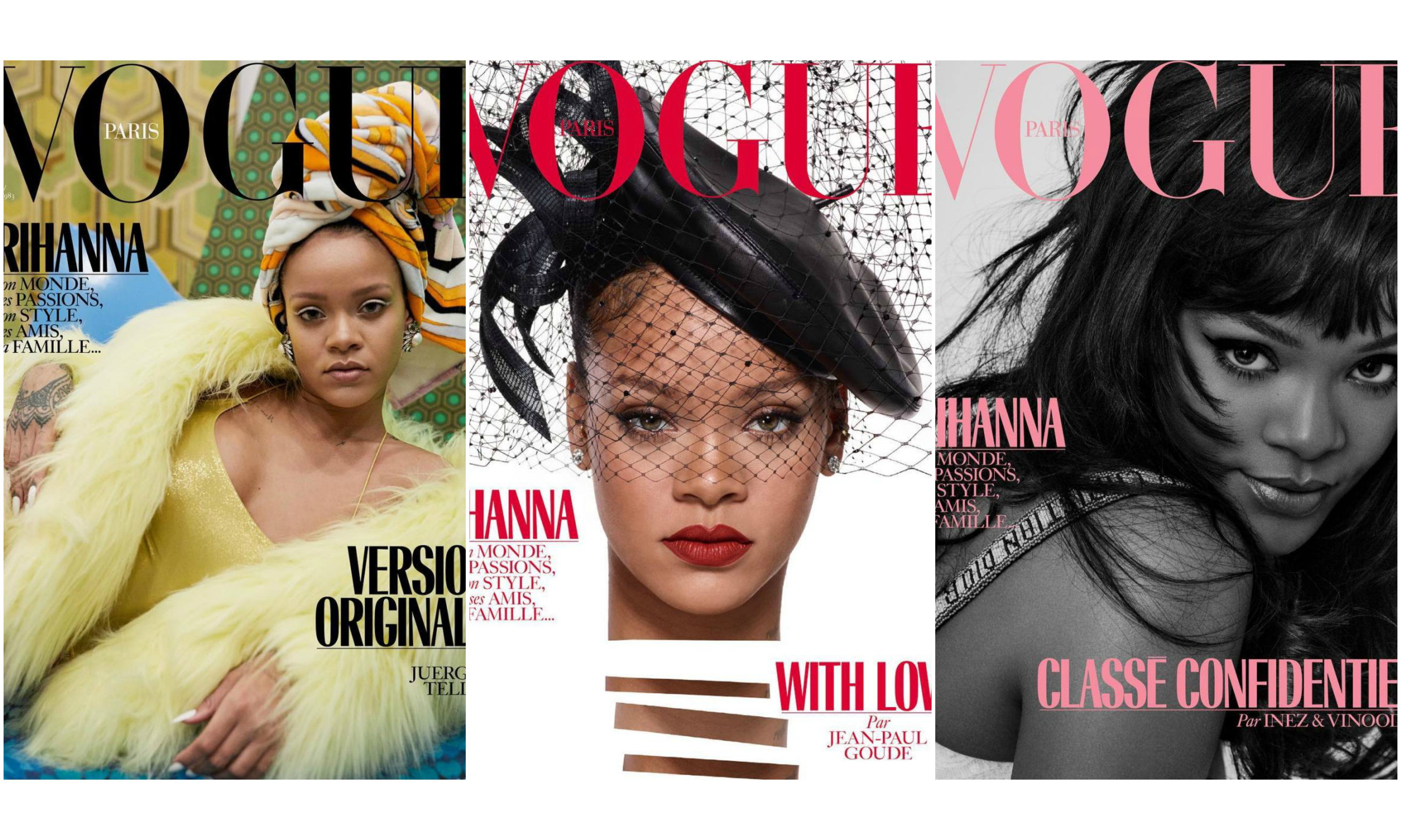 Rihanna 登上《Vouge Paris》封面