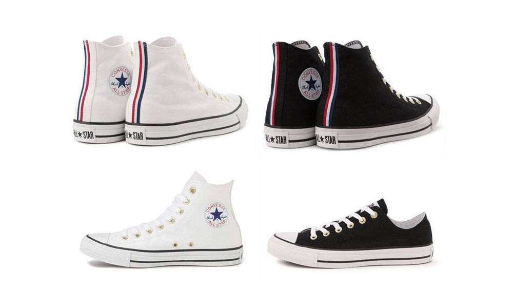 CONVERSE ALL STAR OX 新款 “Tricolor Tape” 系列即将发售