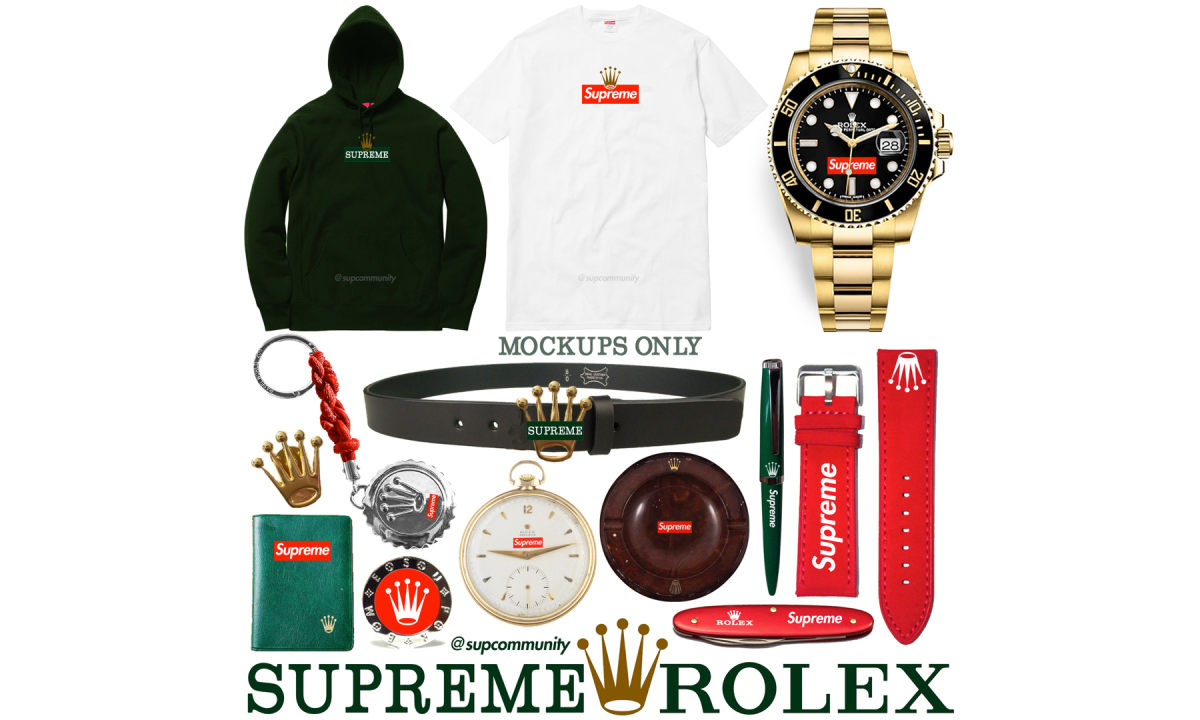 Supreme x Rolex 或许会发售这些联名单品