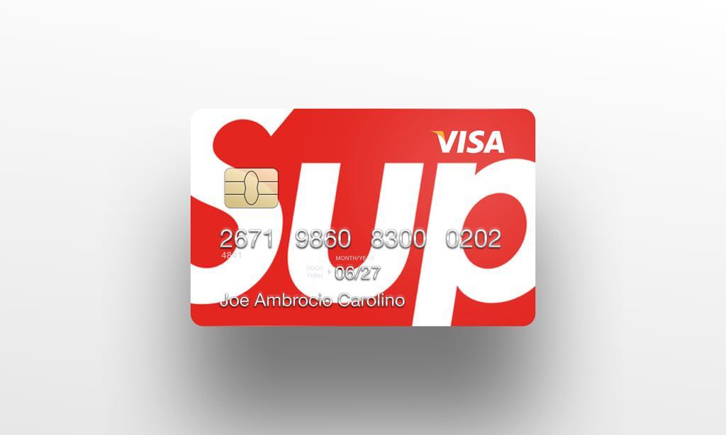 想刷 Off-White™、Supreme、BAPE® 等品牌的专属信用卡吗？