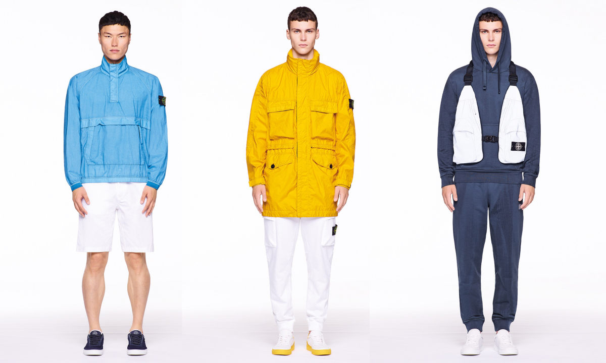 Stone Island 带来春意盎然的 2018 春夏 Lookbook
