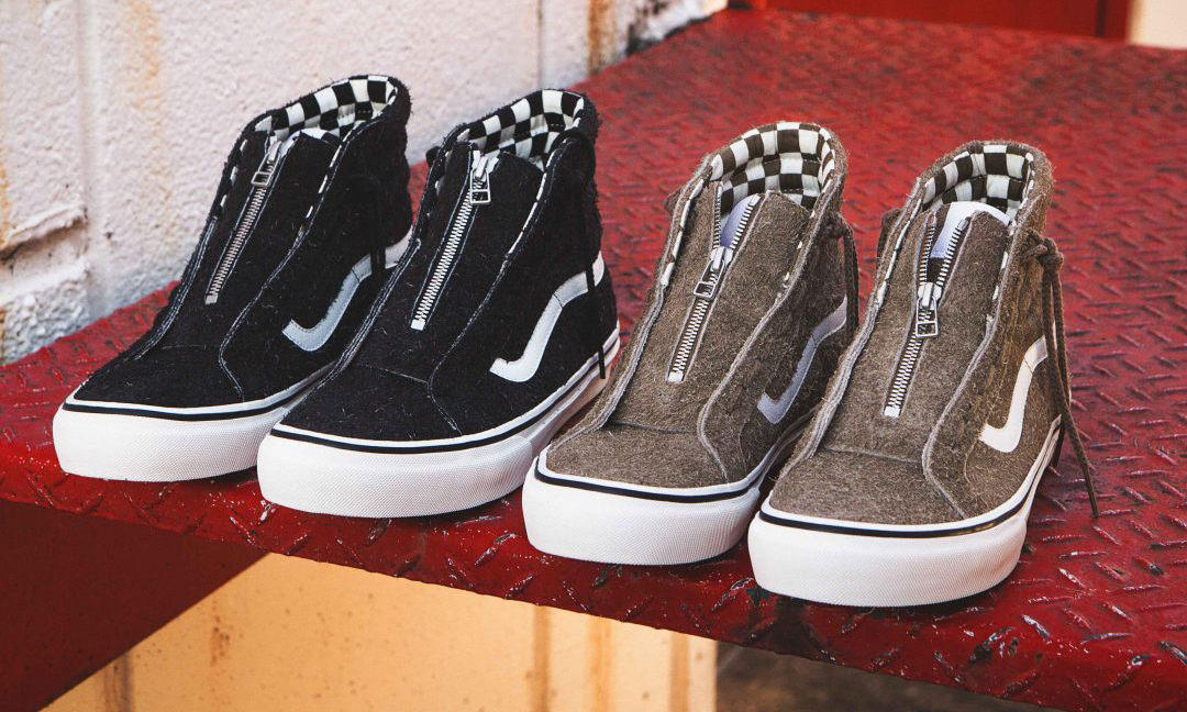 nonnative x Vans 推出 Sk8-Hi 联名鞋款