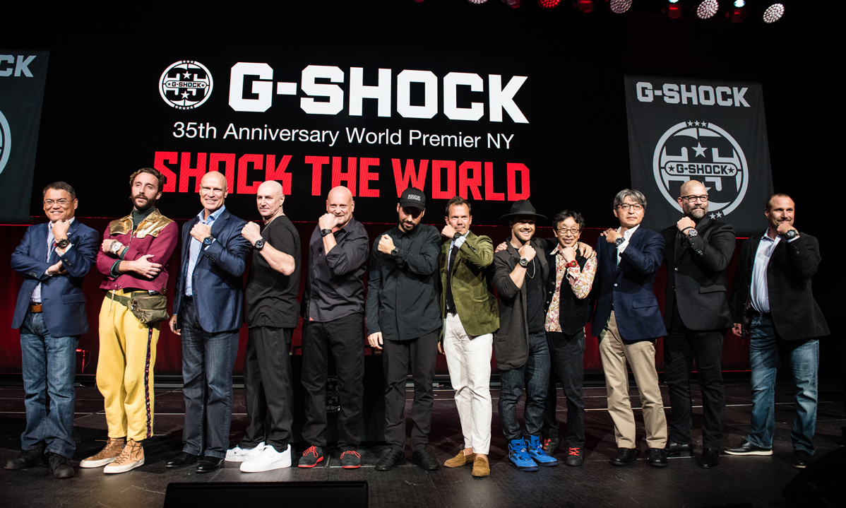 大咖云集贺新年，G-SHOCK 35 周年上海站等你来！