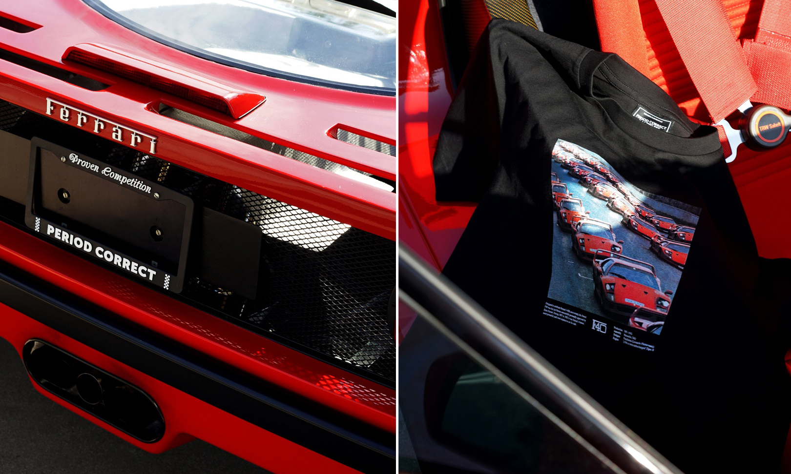 Period Correct 发布以 Ferrari F40 为灵感的系列