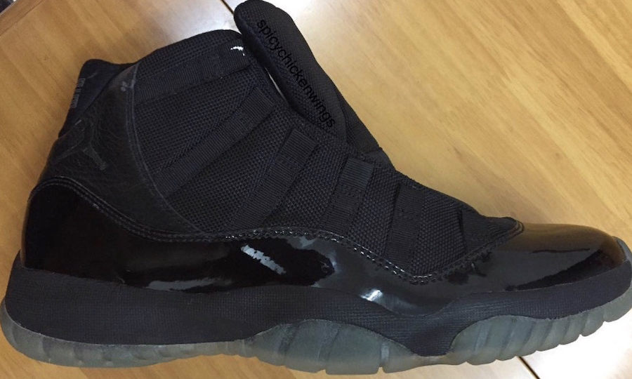 2018 款 Air Jordan XI “Blackout” 谍照预览